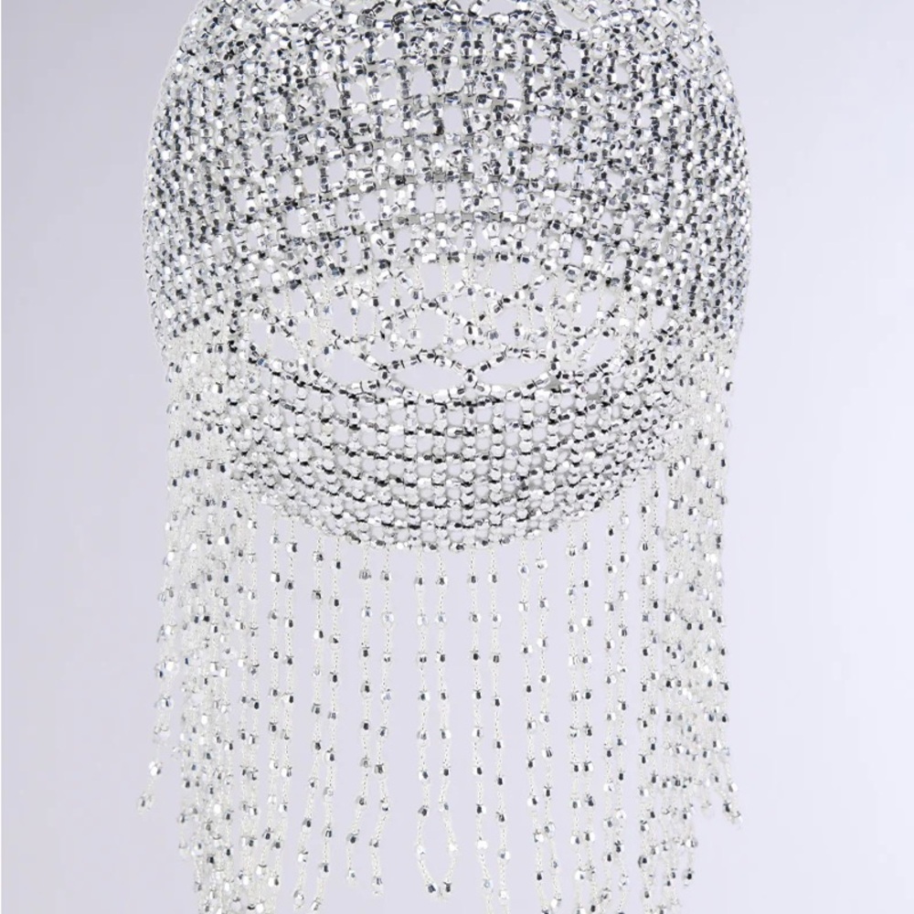 GLAM LIFE BEADED HEADPIECE - O/S - Picture 2 of 2